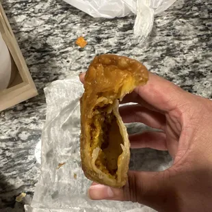 And let's not forget the starving not filled empanadas  it really ain't got nada