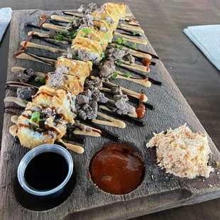 Carne asada roll