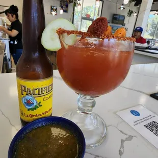 tacos, drink