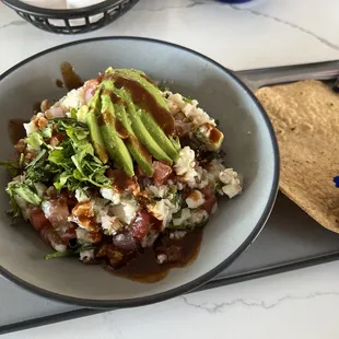 Fish Ceviche Tostada