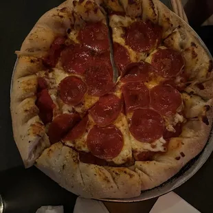 Pepperoni pizza