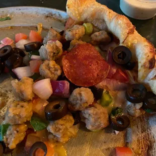 Combo $6 pizza.