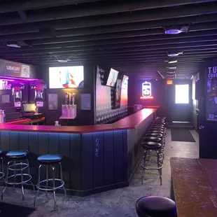 Downstairs bar