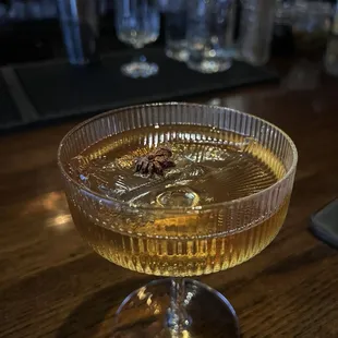 Michael's twist on a Manhattan.