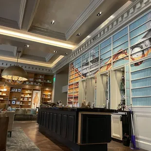 Bar.... With a bit of bourbon art!