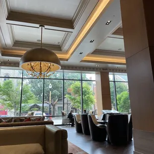 Beautiful, huge chandeliers!  4 of these!