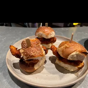 Nashville Chicken Sliders