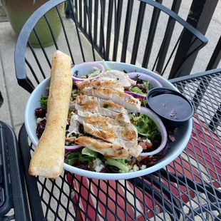 Chicken Cranberry Walnut Salad