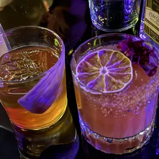 Sangre de dioses - mole milk punch   Mi corazon - my heart