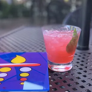 Fruit tea mocktail