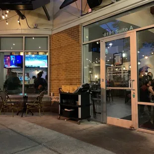 Outdoor seating