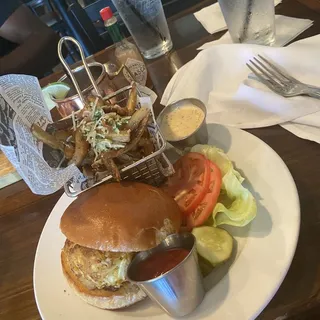 Crab Cake Sandwich