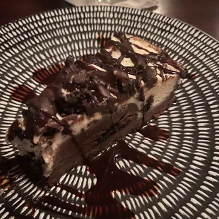 Oreo cheesecake rated 7/10