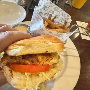 Crab Cake Sandwich