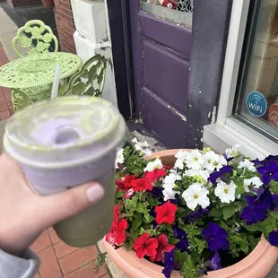 outside, salads