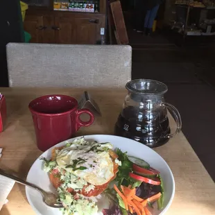 Sunday in Salem.  Lemon Avo crab toast brunch....taking pictures of food!