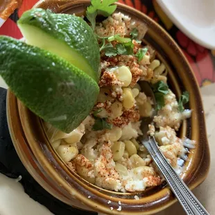 Arroz con Huitlacoche--street corn