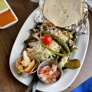 Pibil de pascado y camaron