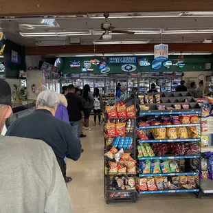 The line inside when Powerball hits $1B