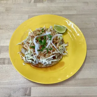 Tostada de Cueritos