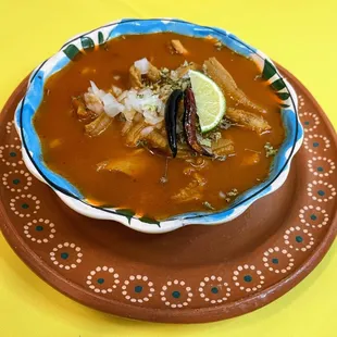 Weekends are the time for un rico Menudo