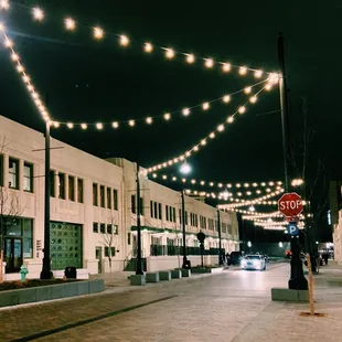 Garage food hall outdoor