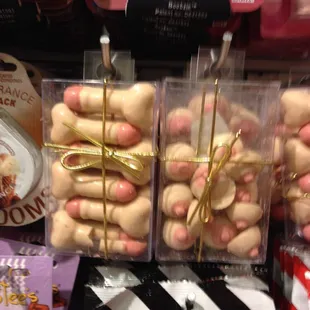 Penis and boob candy