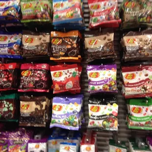 Jelly bellies for days.  Very unique chocolate flavored ones a