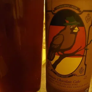 German Chocolate Cake lager... very tasty!