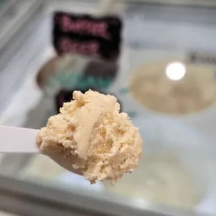 Sample of Butter Beer Ice Cream