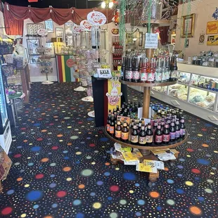 View of the inside store