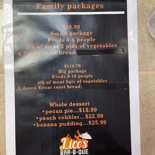 Family package