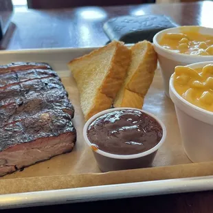 Ribs and Mac and cheese