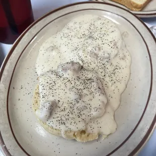 Biscuits and gravy