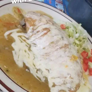 Chicken Chili Relleno alacart and I got a cheese one to go.