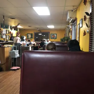 interior, sushi and sashimi