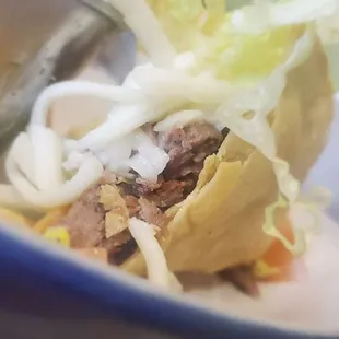 a plate of food