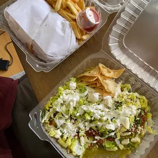 Torta de Birria on left and Huarache Green on the right - 10/10 would get both again