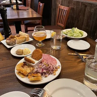 Sunday brunch antipasti and bread course