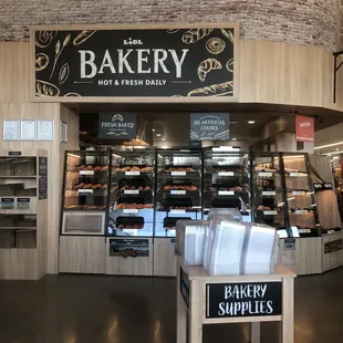 Fresh bakery welcomes all guests!