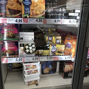 A lot more frozen selections compared to Norfolk's Lidl