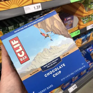 Cliff bars