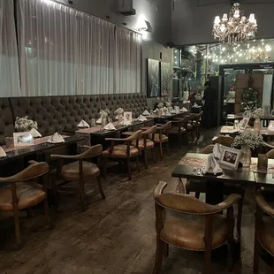 the interior of a restaurant