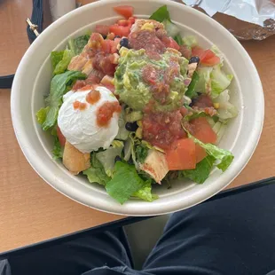 a bowl of salad
