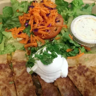 Friday Special: Chicken Quesadilla.