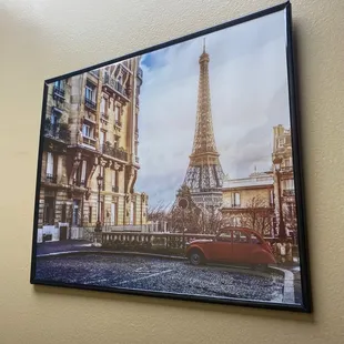 the eiffel tower in paris