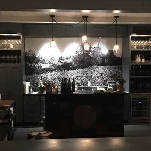 a view of the bar