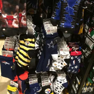 No Seattle Seahawks socks :(