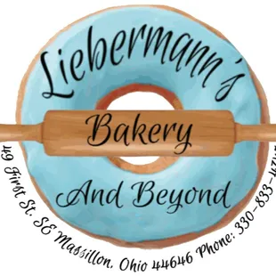 a doughnut with a rolling pin