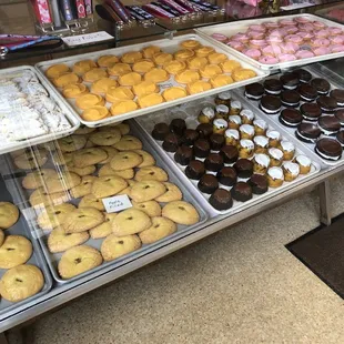 a variety of pastries